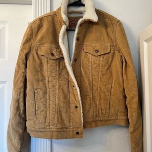 Levi’s Corduroy Sherpa Ex- Boyfriend Jacket